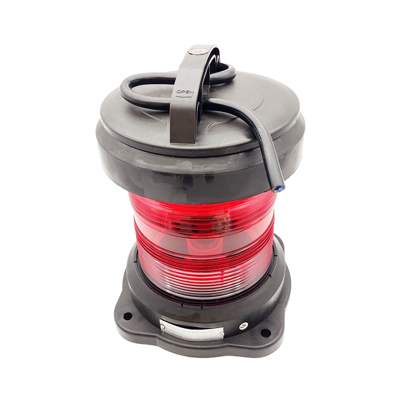 Námorné plavebné signálne svetlá z nehrdzavejúcej ocele pre luk-CXH6-11P červené