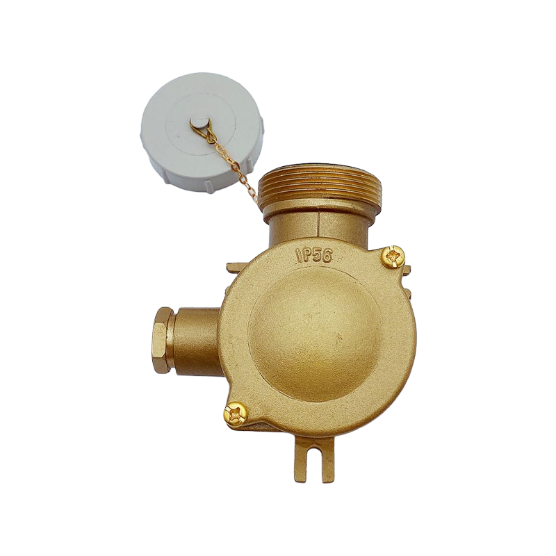 Mosadzná zásuvka s uzemňovacím zariadením spínača-CZH109-3